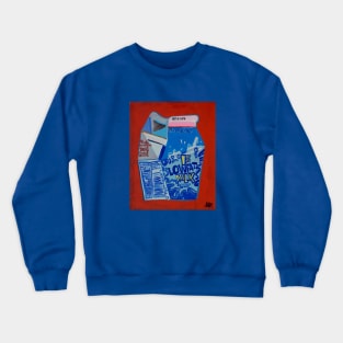 Low-fat Milk Carton Crewneck Sweatshirt